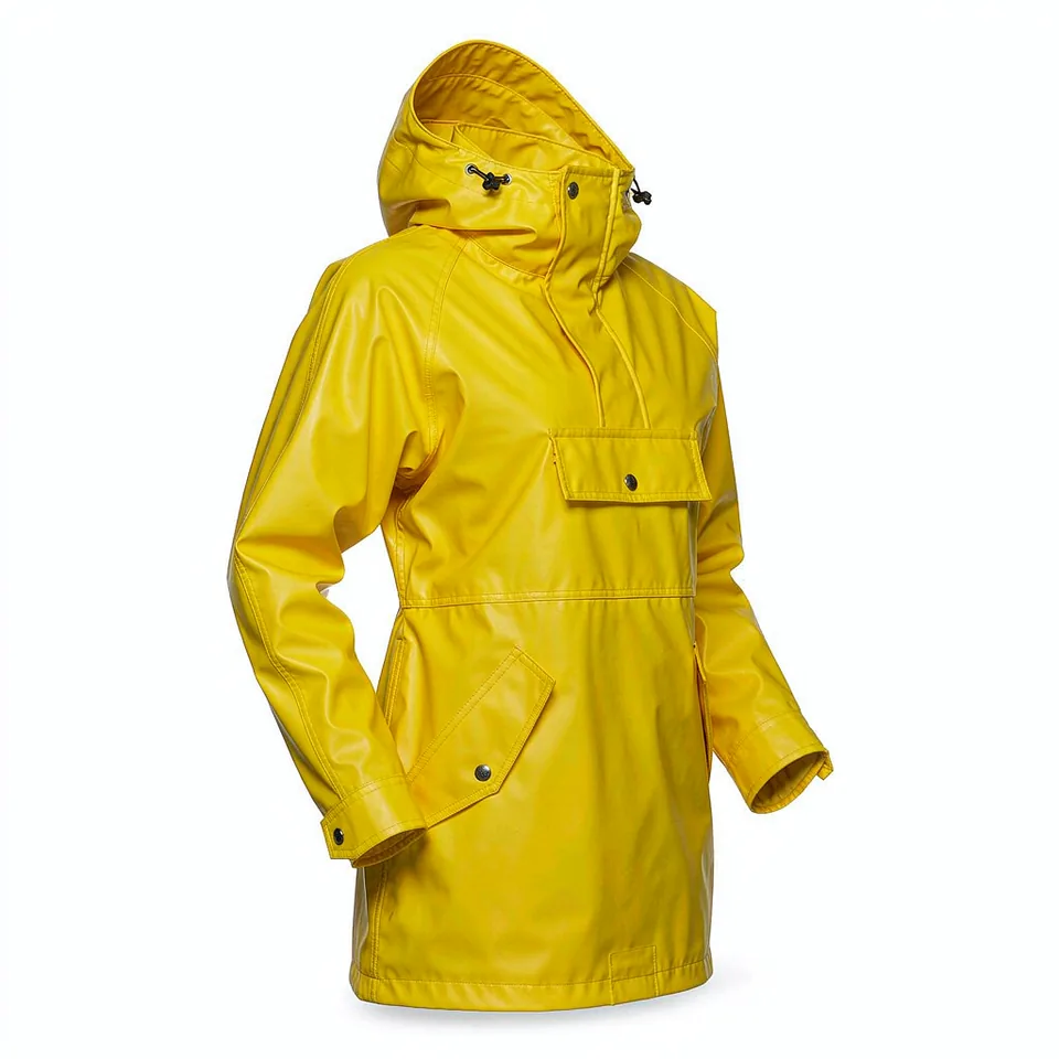 PVC Rain Jacket with Hood